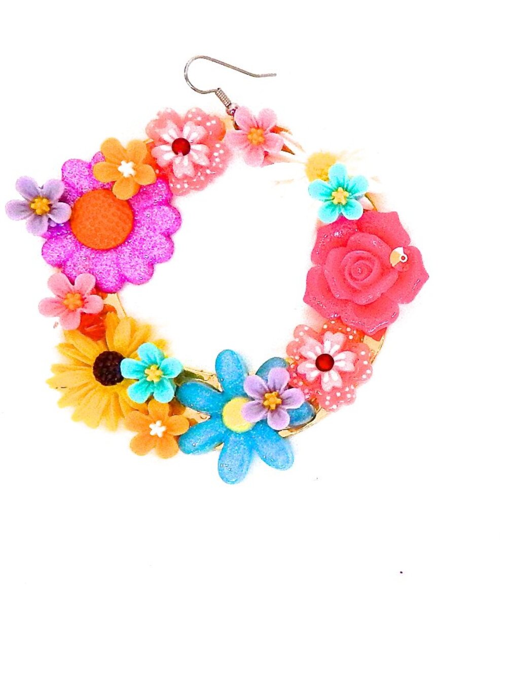 GASOLINE GLAMOUR FLOWER POWER EARRINGS💐🌸🏵🌷🪻🌺